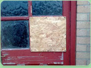 boarded up Biddulph